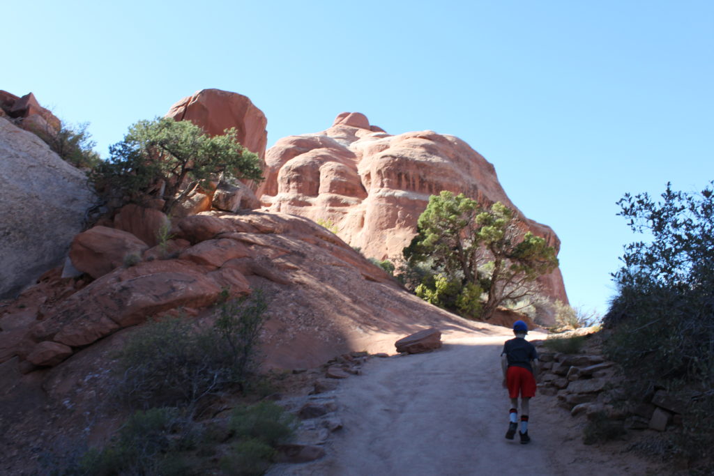 family Visit to Arches National Park and Moab, UT