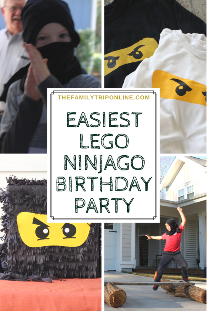 Easiest LEGO Ninjago Birthday Party