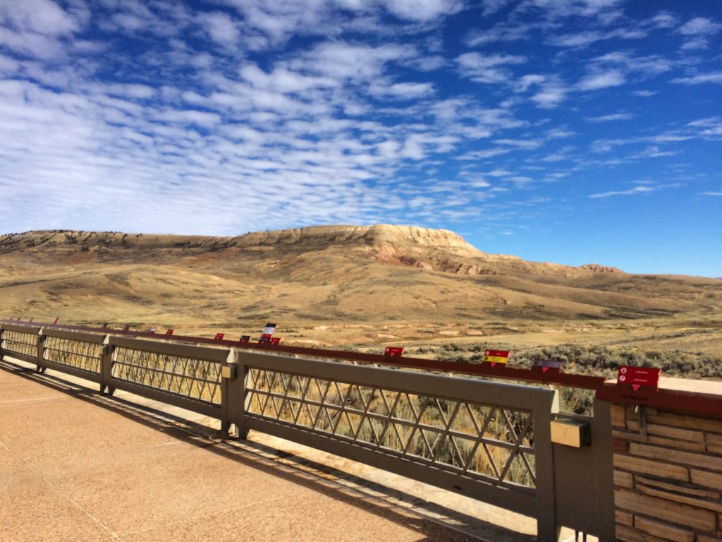 Family Visit to Fossil Butte National Monument