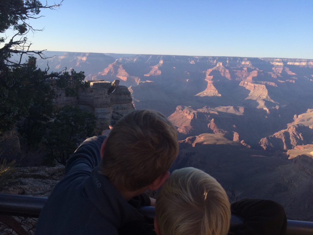 Family Visit to Grand Canyon National Park