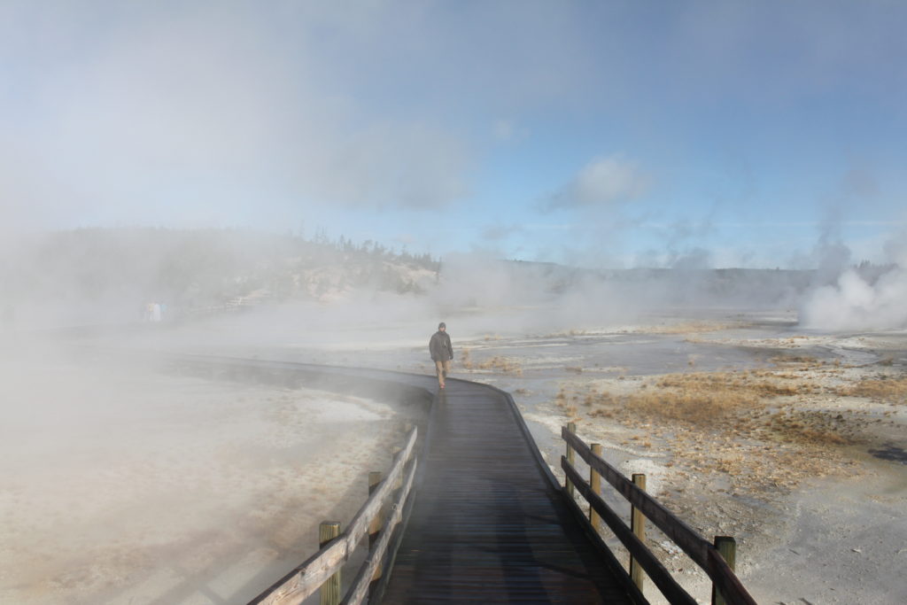 Family Visit to Yellowstone National Park