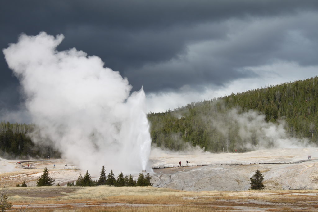Family Visit to Yellowstone National Park