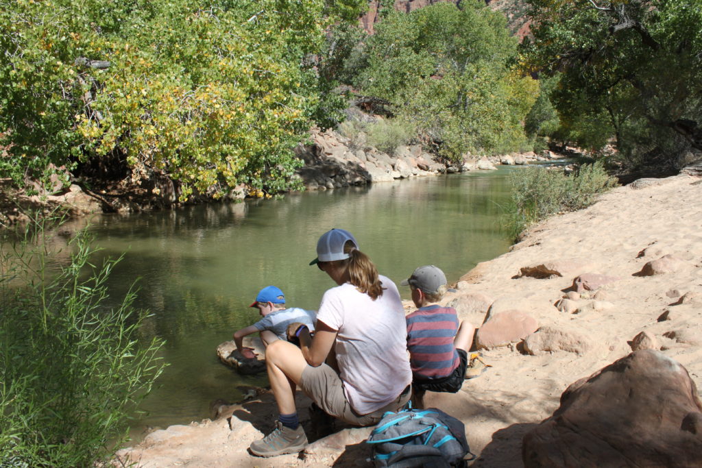 Family Visit to Zion National Park