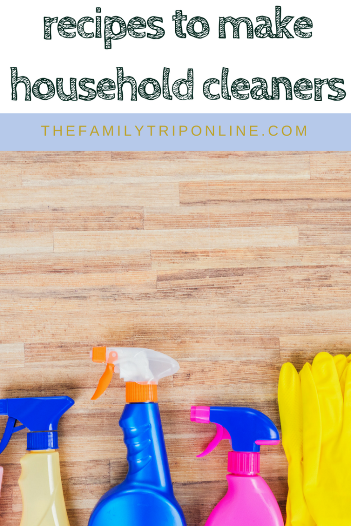 recipes for household cleaners