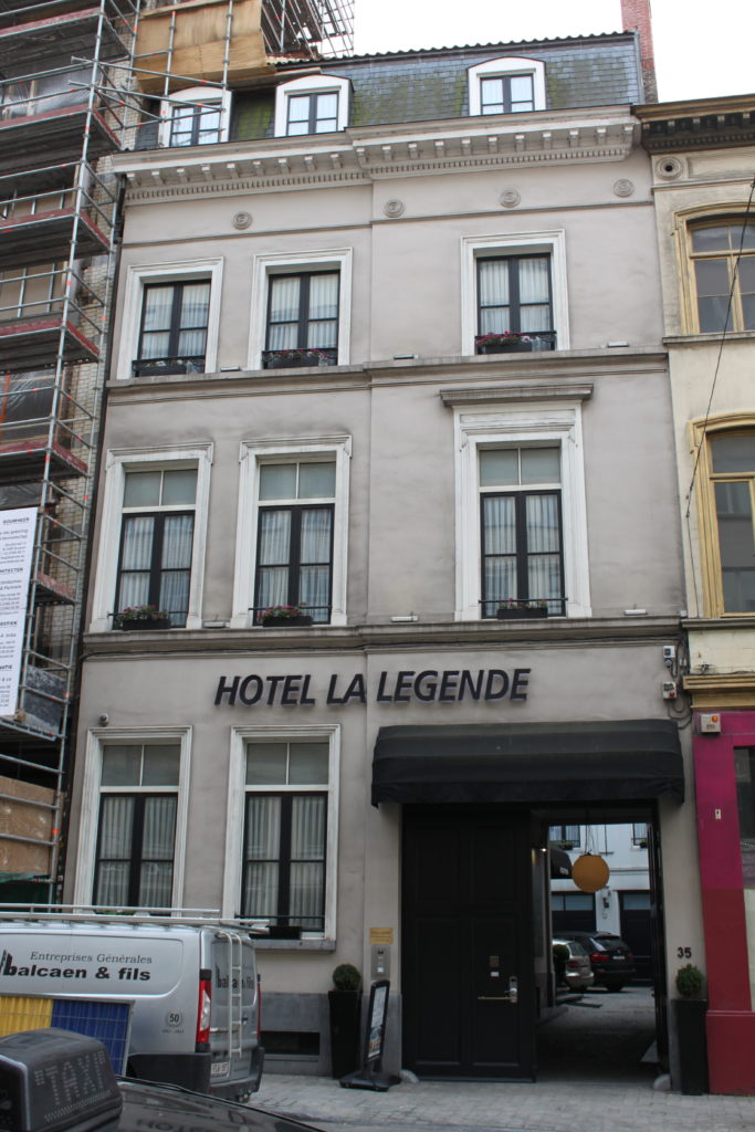 Hotel La Legende in Brussels Belgium
