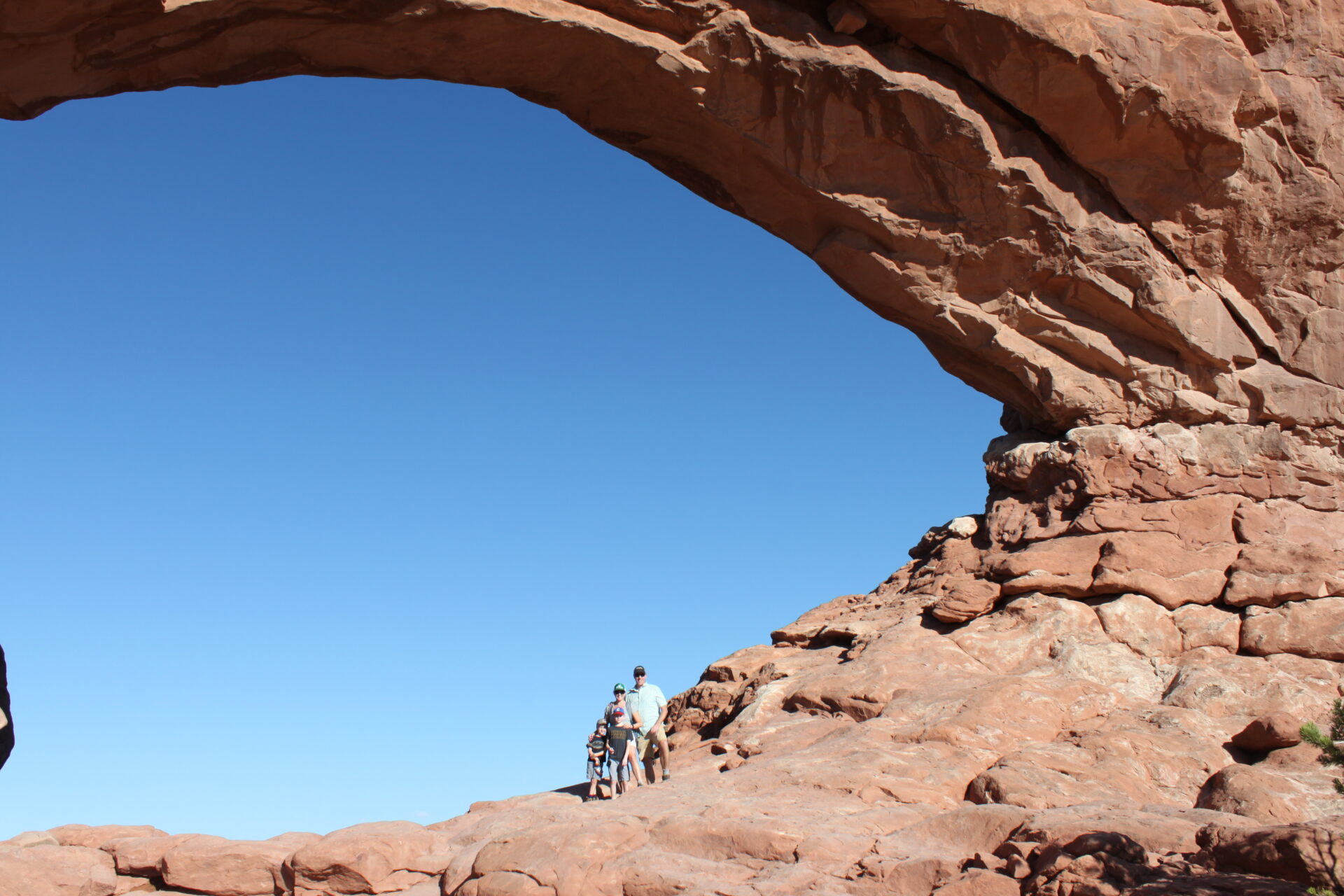 Family Visit to Arches National Park and Moab, UT