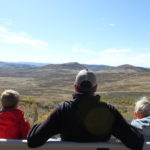 Family Visit to Fossil Butte National Monument
