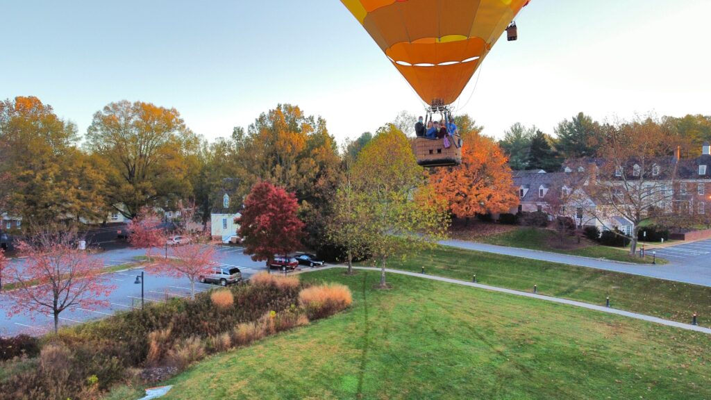 Hot Air Balloon Ride Over Charlottesville