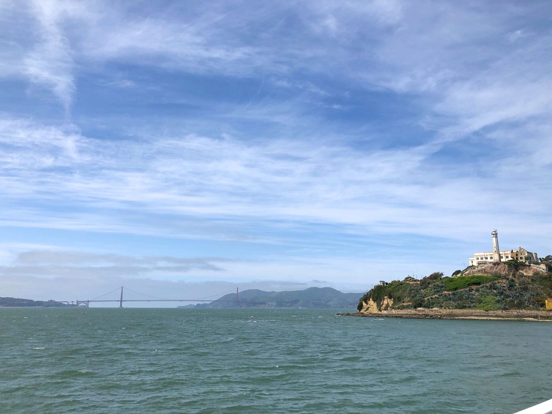 Family Visit to Alcatraz