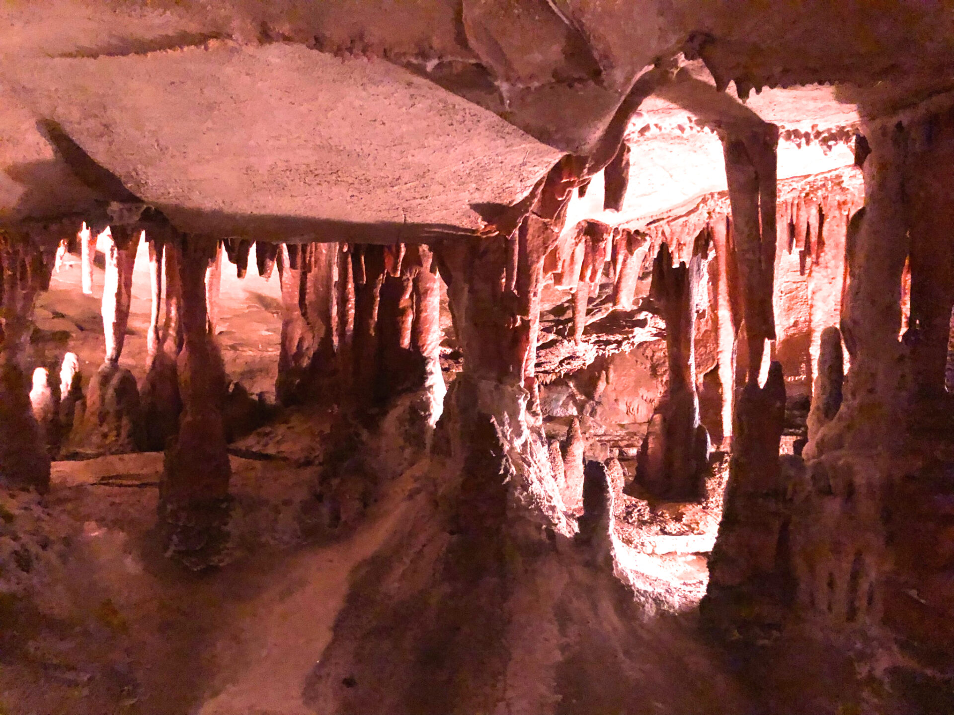 Visiting the Endless Caverns in Virginia & the Utter Darkness