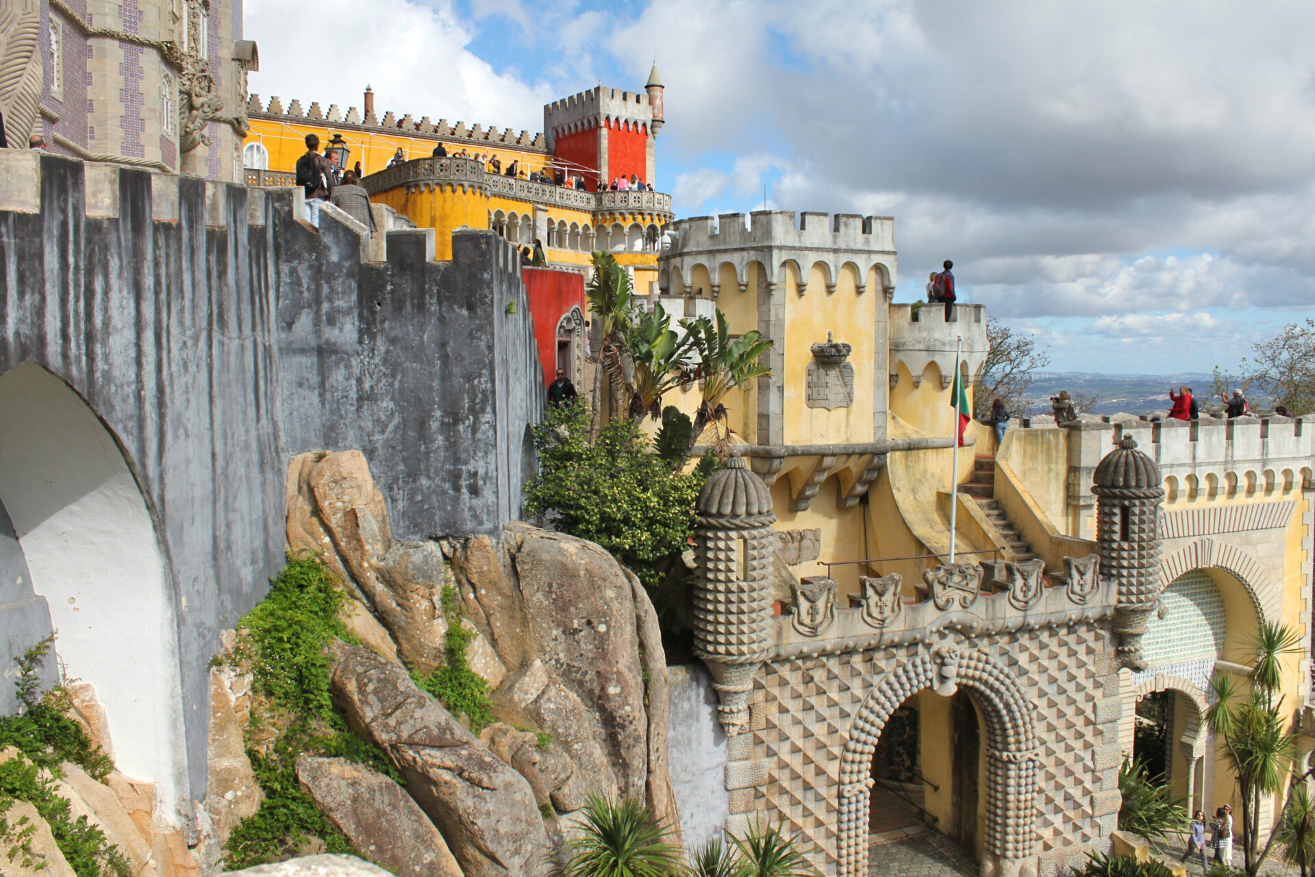 Pena Palace and Sintra Portugal