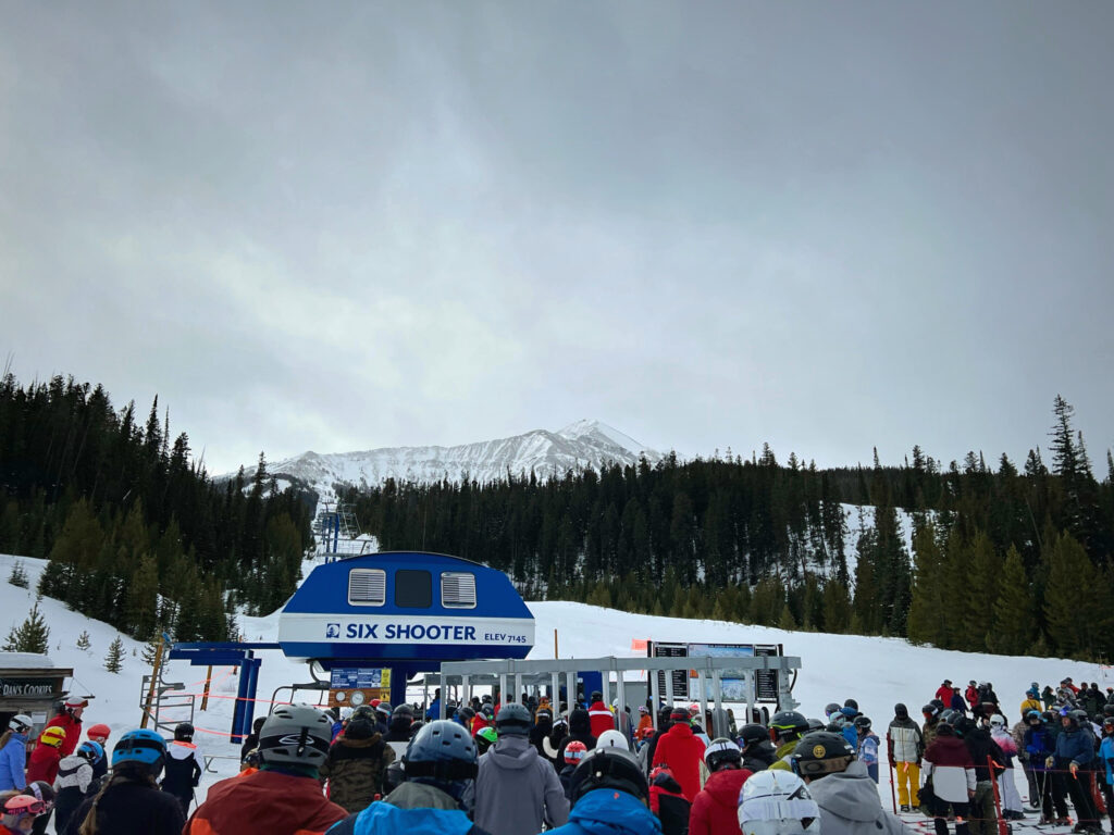 Skiing Big Sky MT