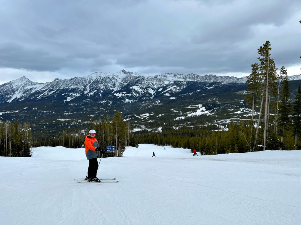 Skiing Big Sky MT