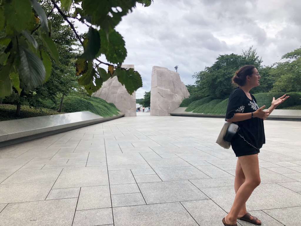 Walking tour of Washington DC