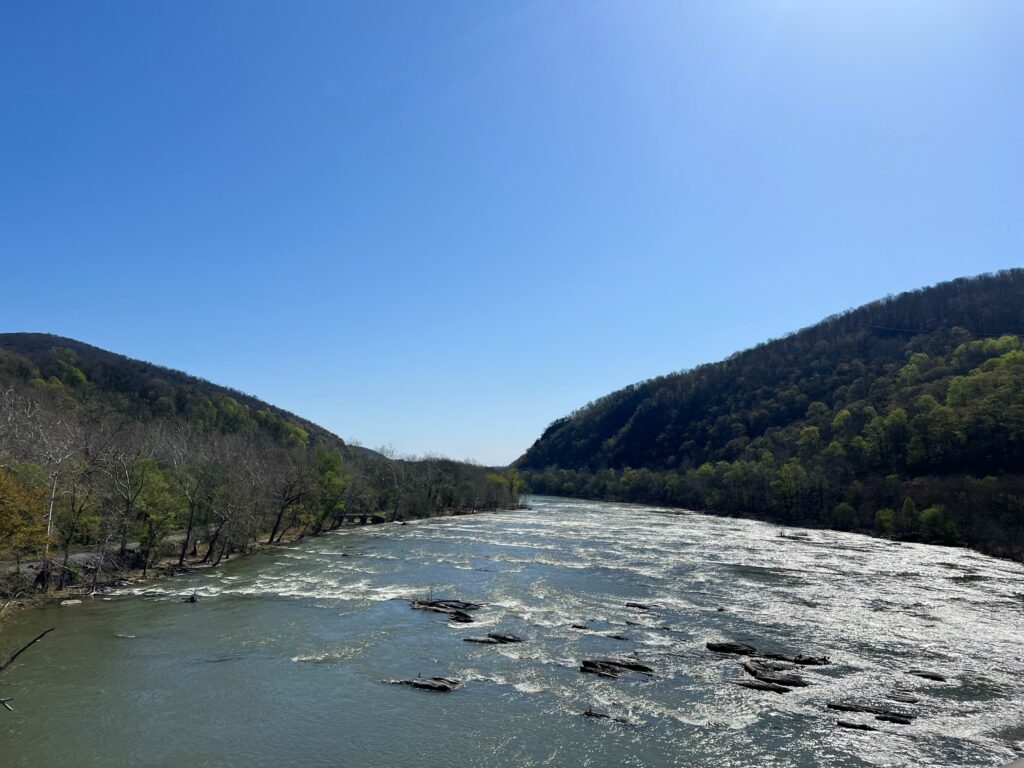 Hiking in Harpers Ferry WV