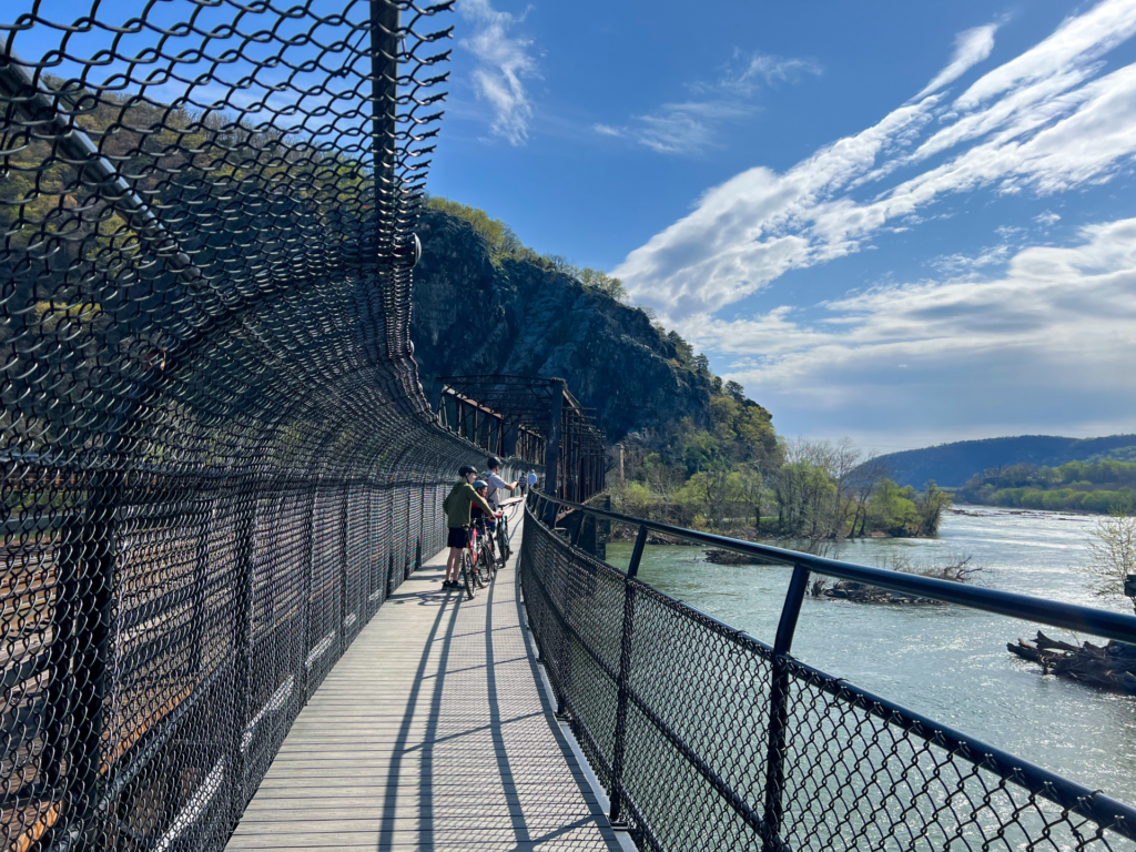 Harpers Ferry biking and C&O Canal