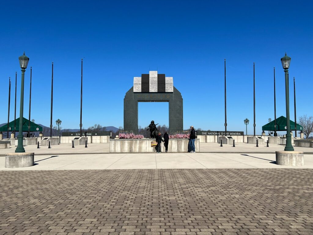 Visiting National D-Day Memorial Bedford VA