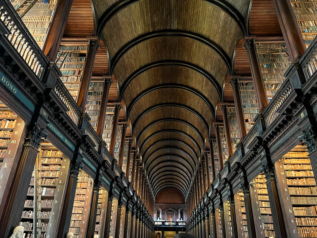 Book of Kells and Trinity College Ireland