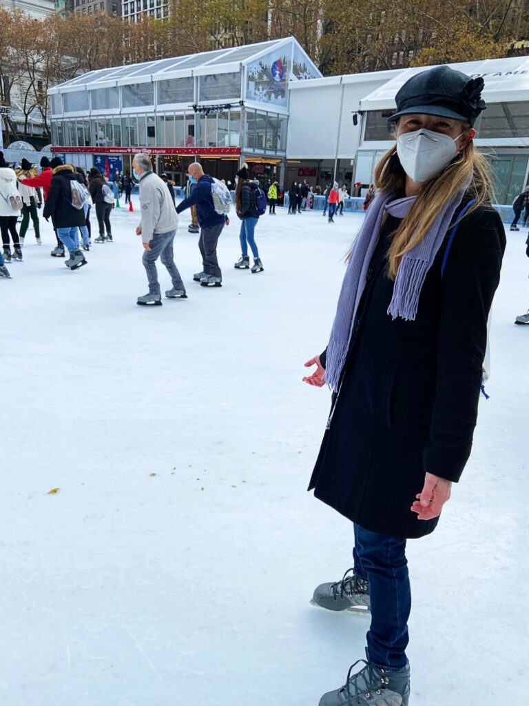 Ice Skating Bryant Park NYC