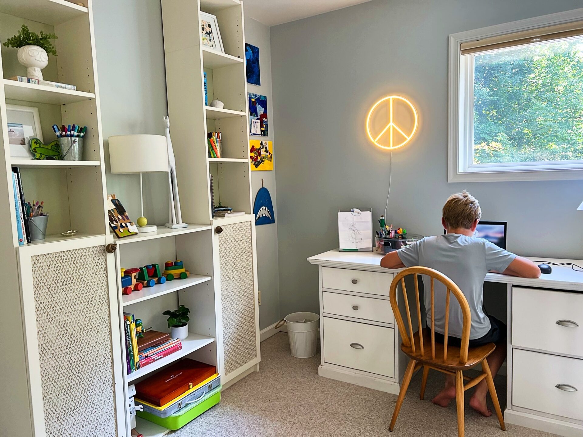 Our Art Cabinet — the Workspace for Children