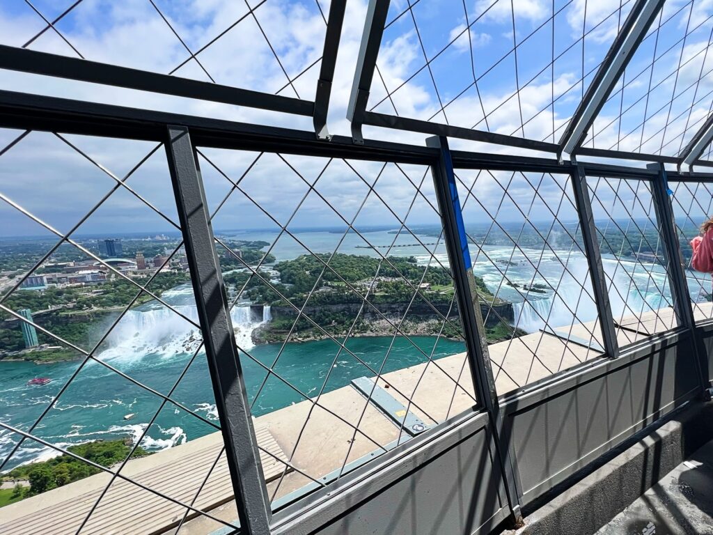 Dining view of Niagara Falls