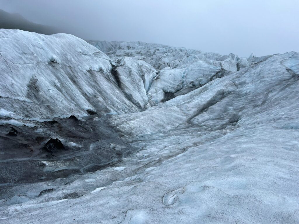 Hiking on a Glacier Skaftafell Iceland