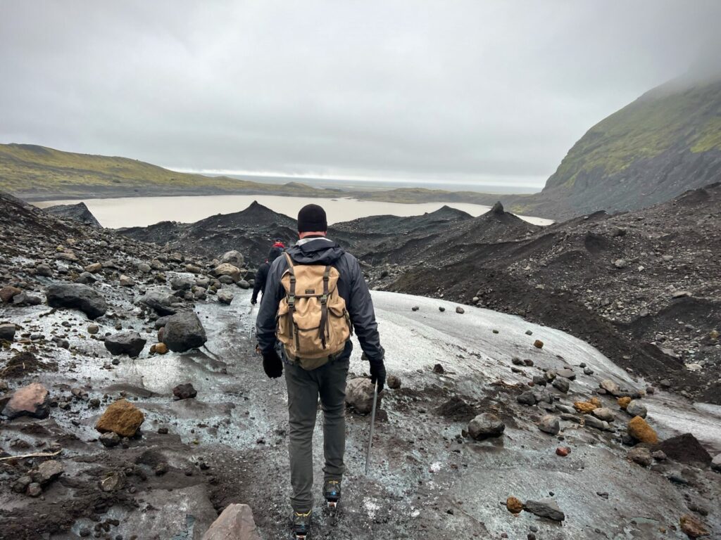 Hiking on a Glacier Skaftafell Iceland
