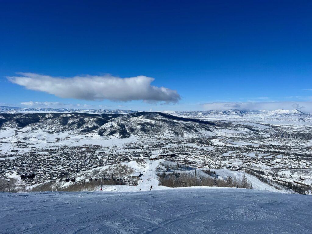 Skiing Steamboat Springs CO