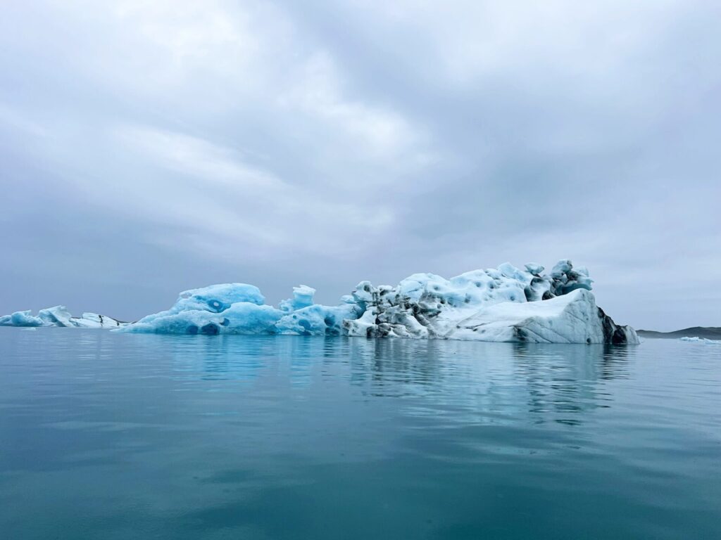 Iceland kayaking Glacier Lagoon