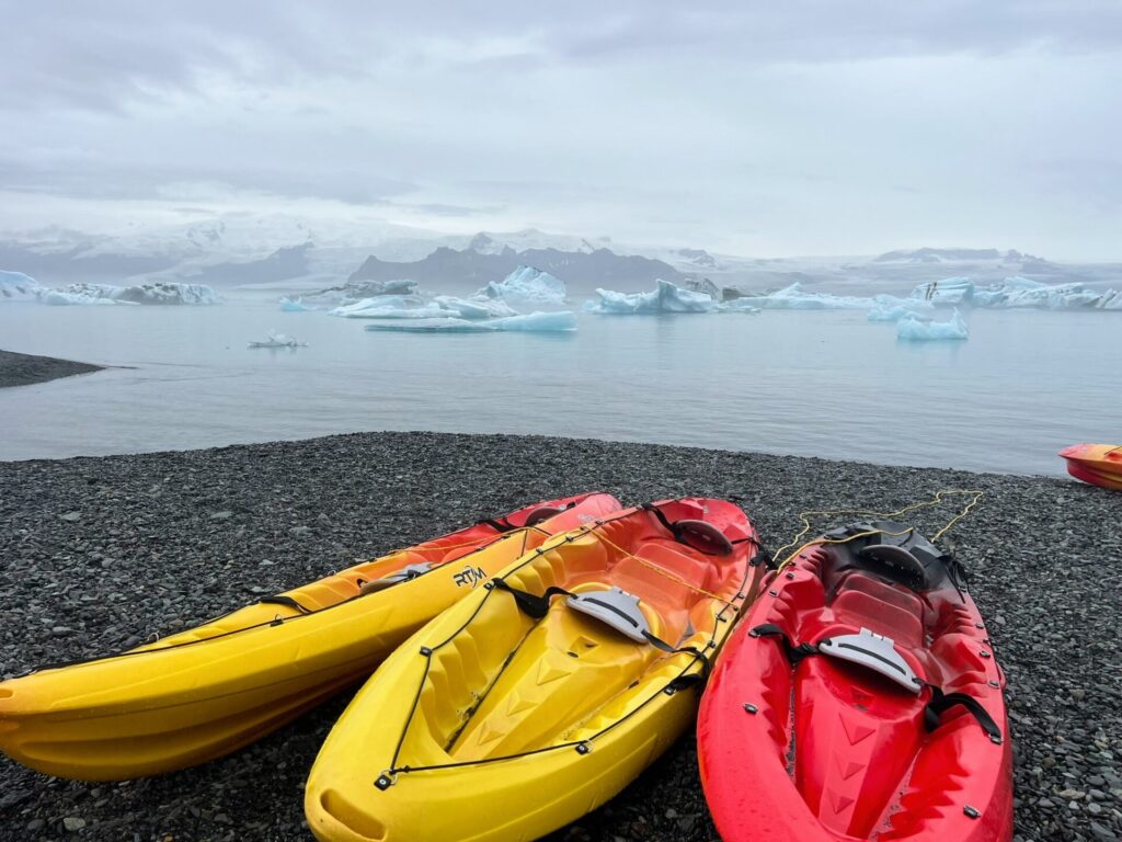 kayak Iceland Skaftafell