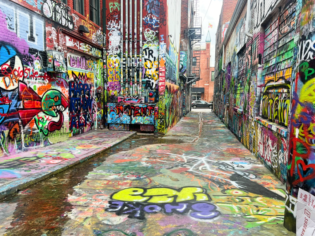 Graffiti Alley Baltimore MD