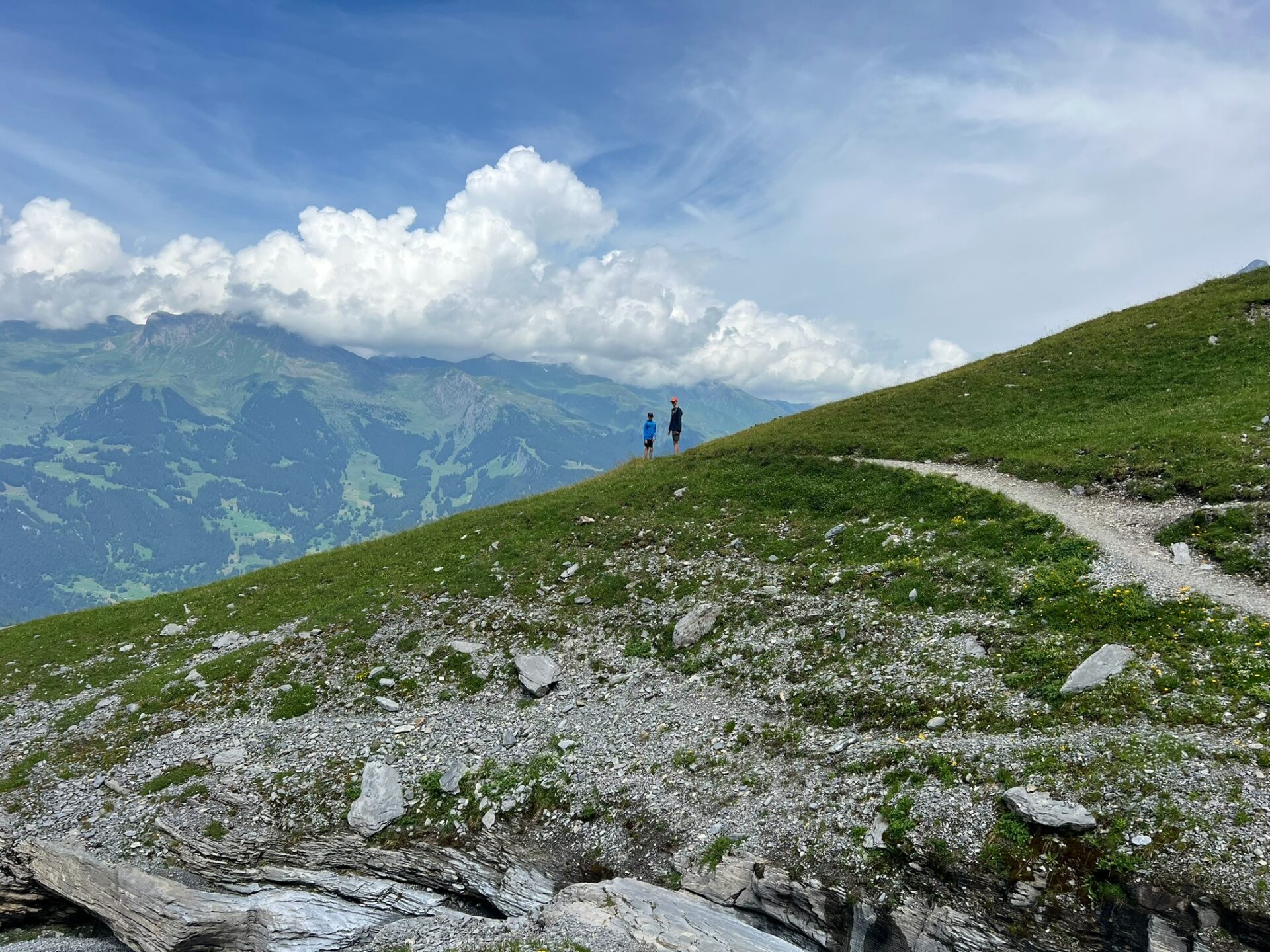 Hiking in Eiger Switzerland Grindelwald