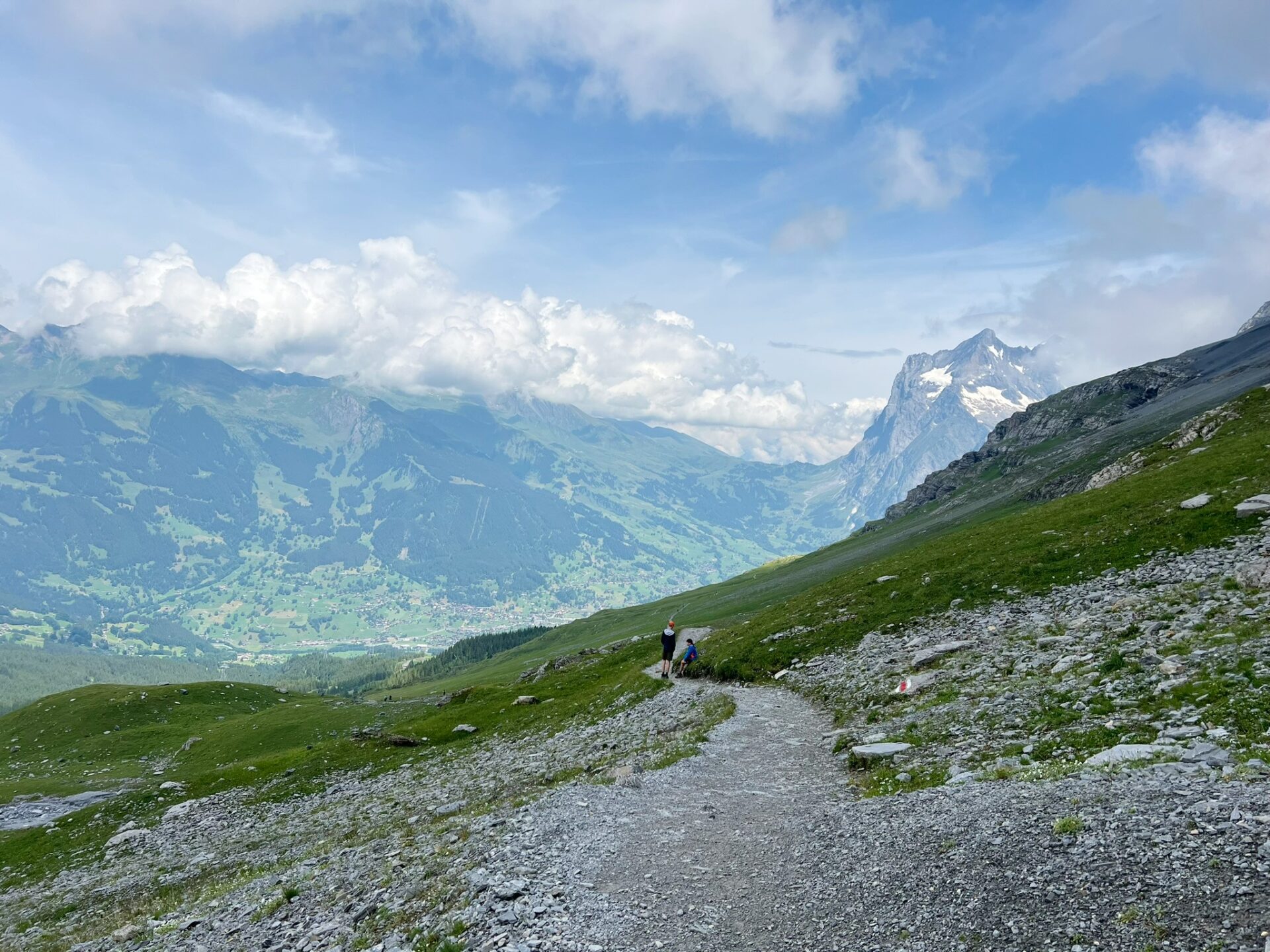 Hiking in Eiger Switzerland Grindelwald