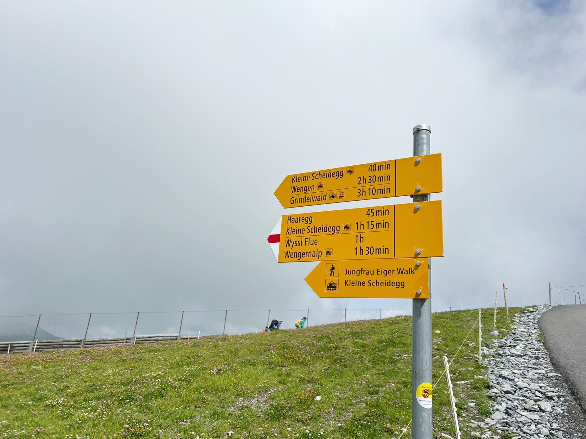 how to hike the Eiger Trail