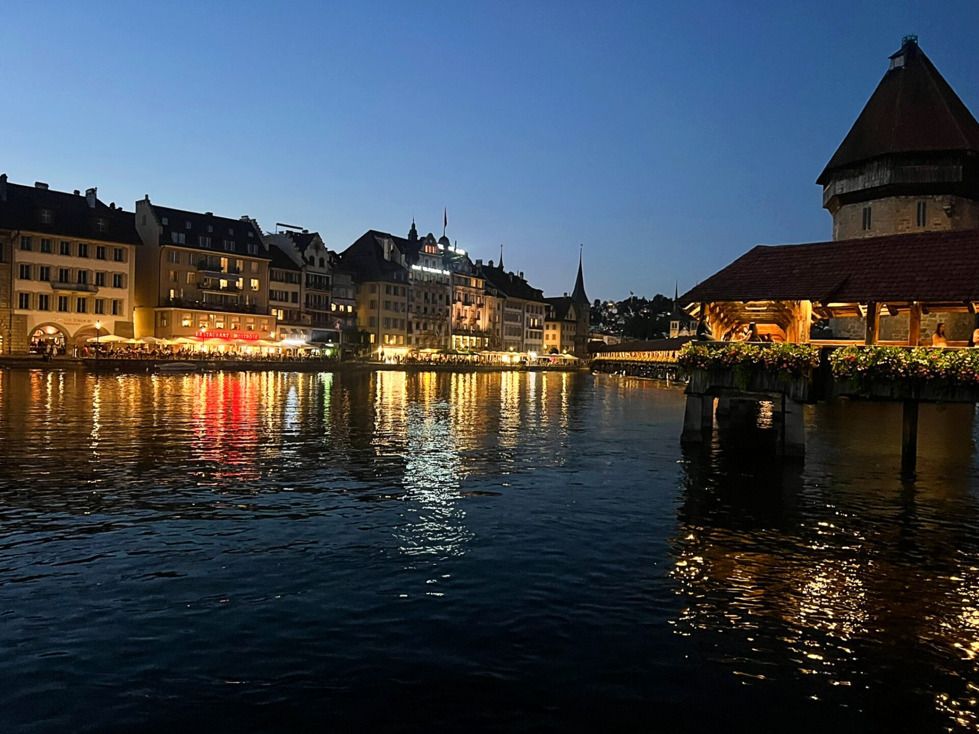 Chapel Bridge Lucerne Switzerland