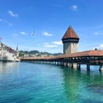 Chapel Bridge in Lucerne Switzerland