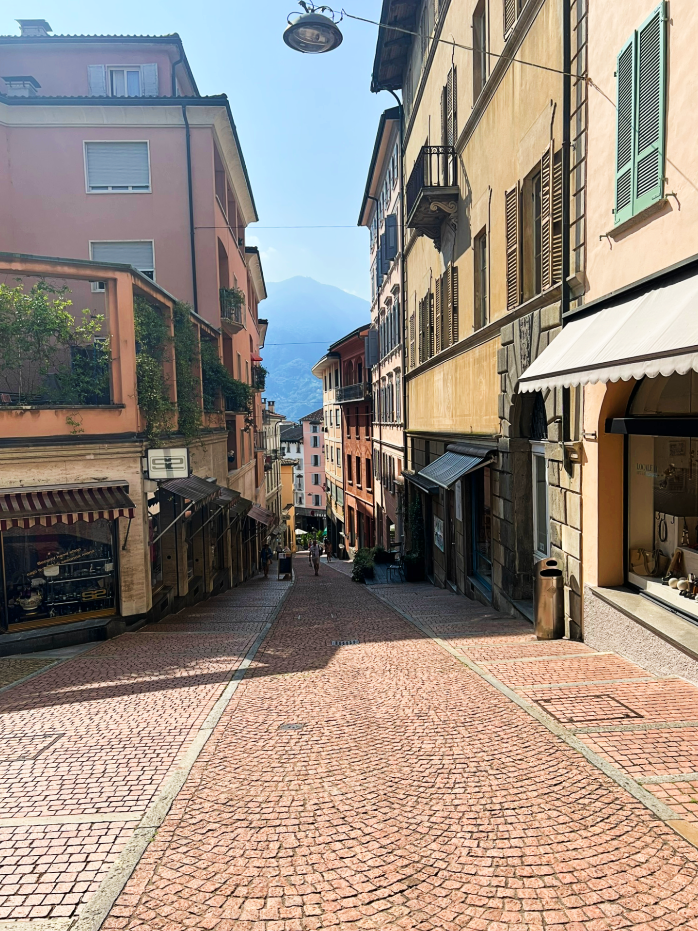 Lugano Switzerland streets