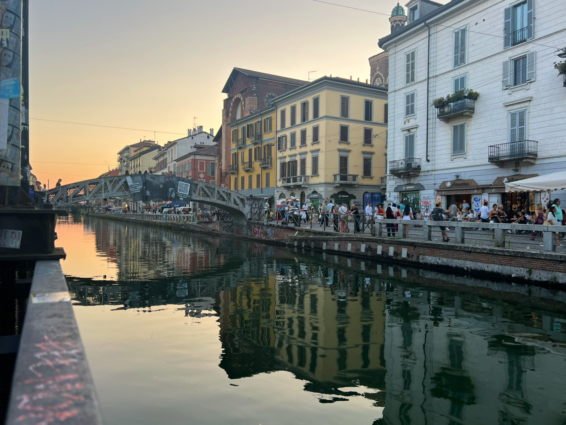 Navigli district Milan