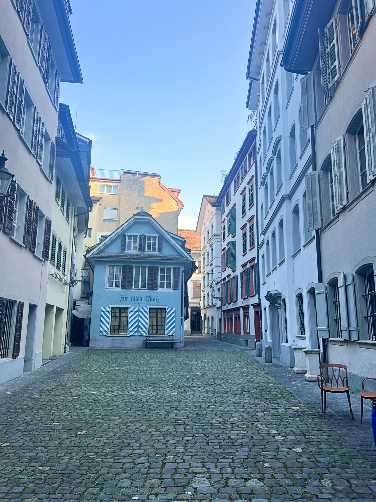 Streets of Lucerne Switzerland