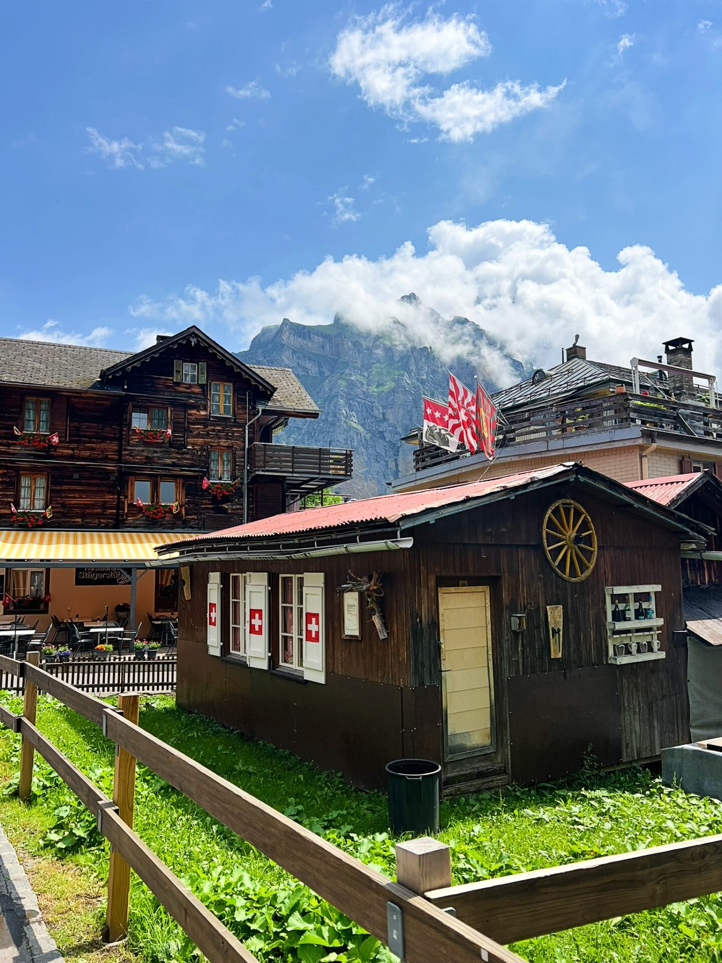 visiting Murren Switzerland