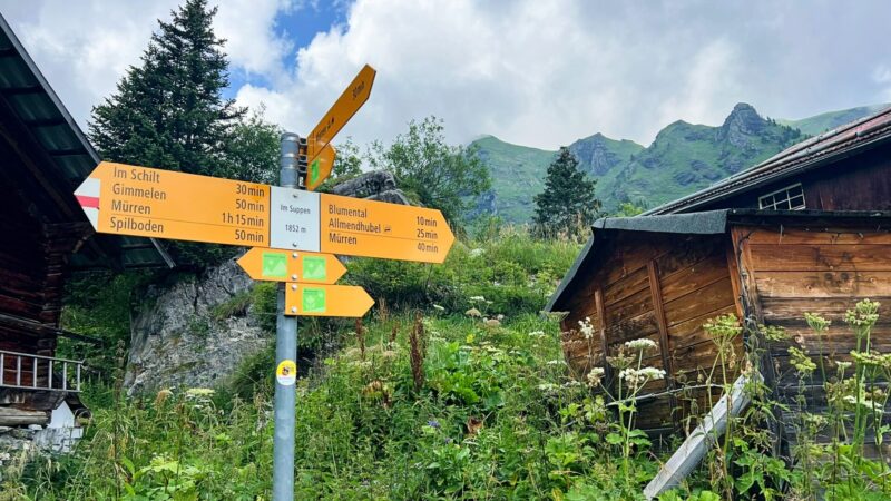 Switzerland hiking Jungfrau