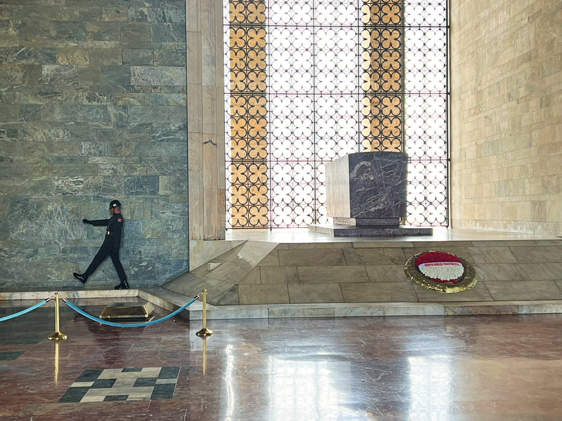 Attaturk tomb Ankara Turkey