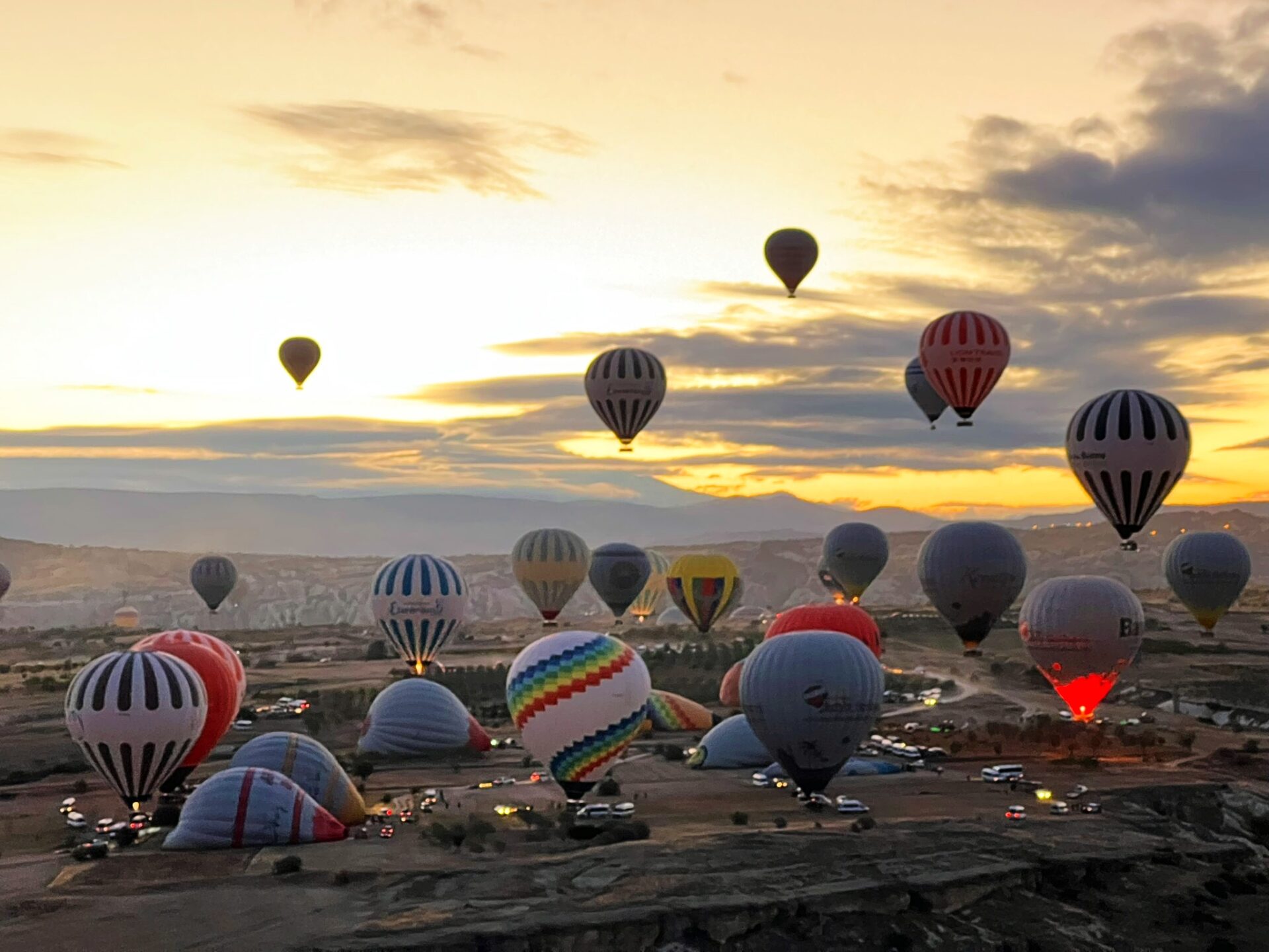 Cappadocia Turkey hot air balloons