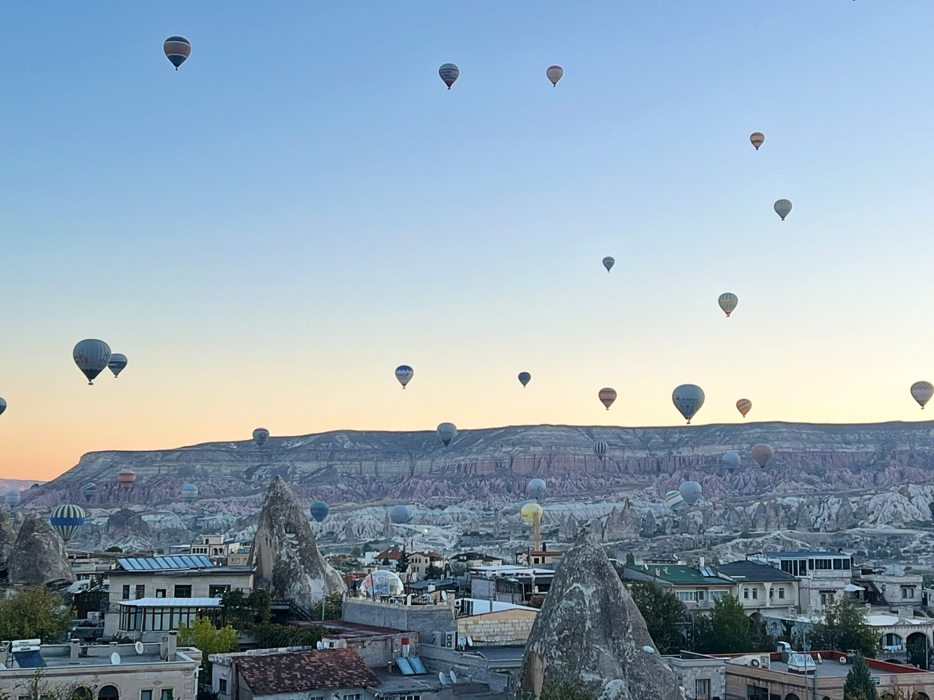 Cappadocia Turkey hot air balloon