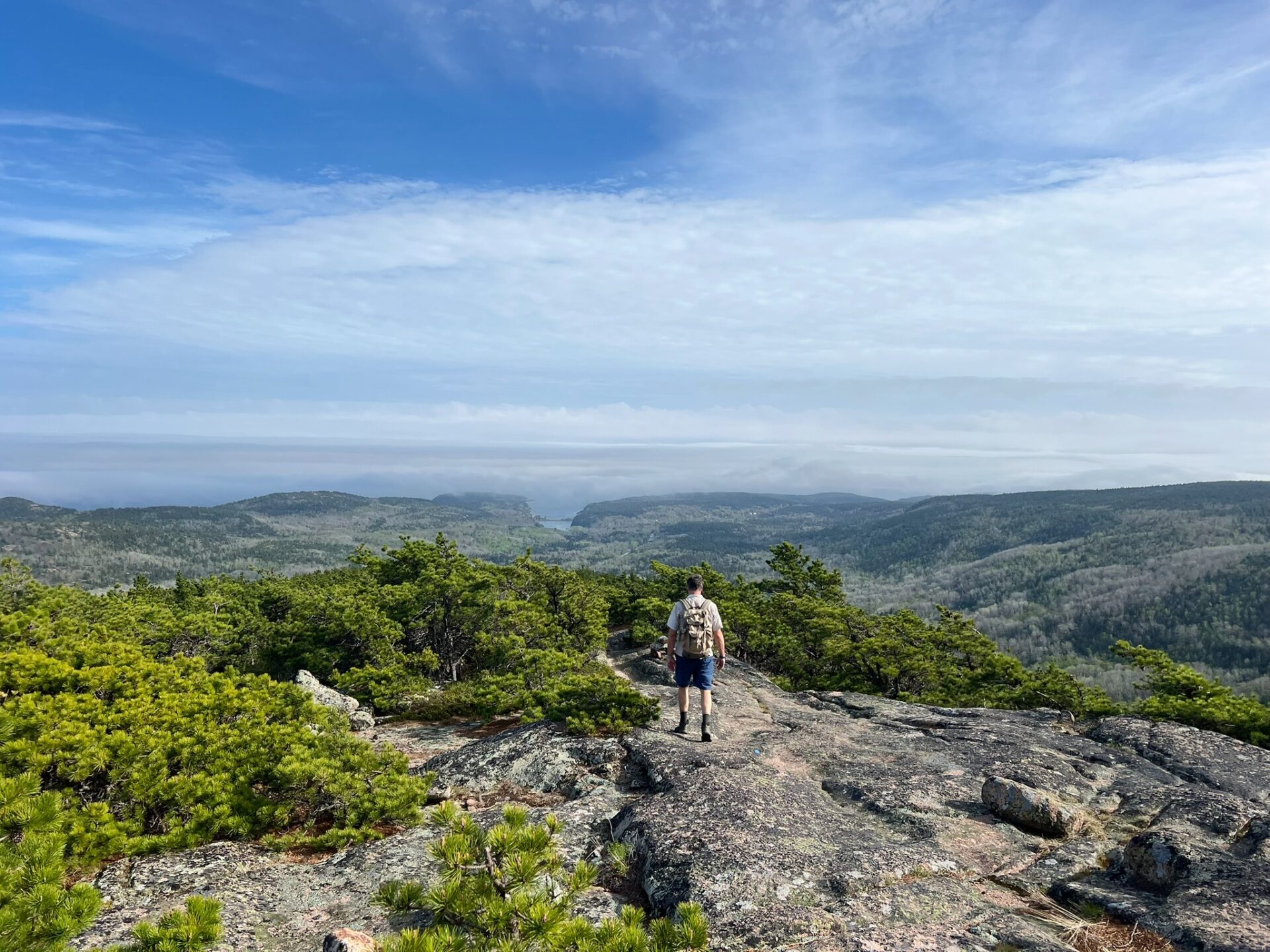 Dorr Mountain Hike Acadia