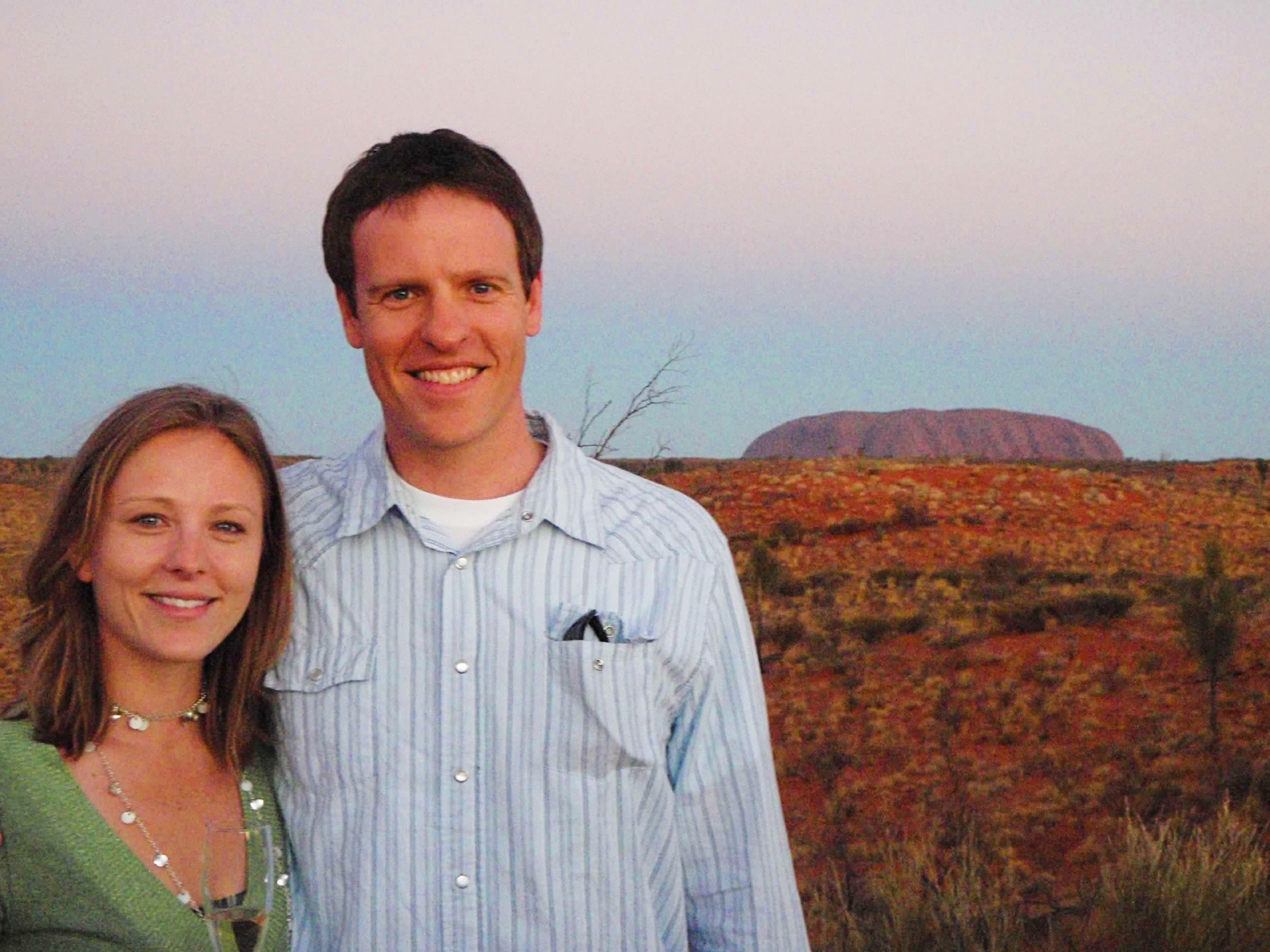 dinner Uluru Australia outback