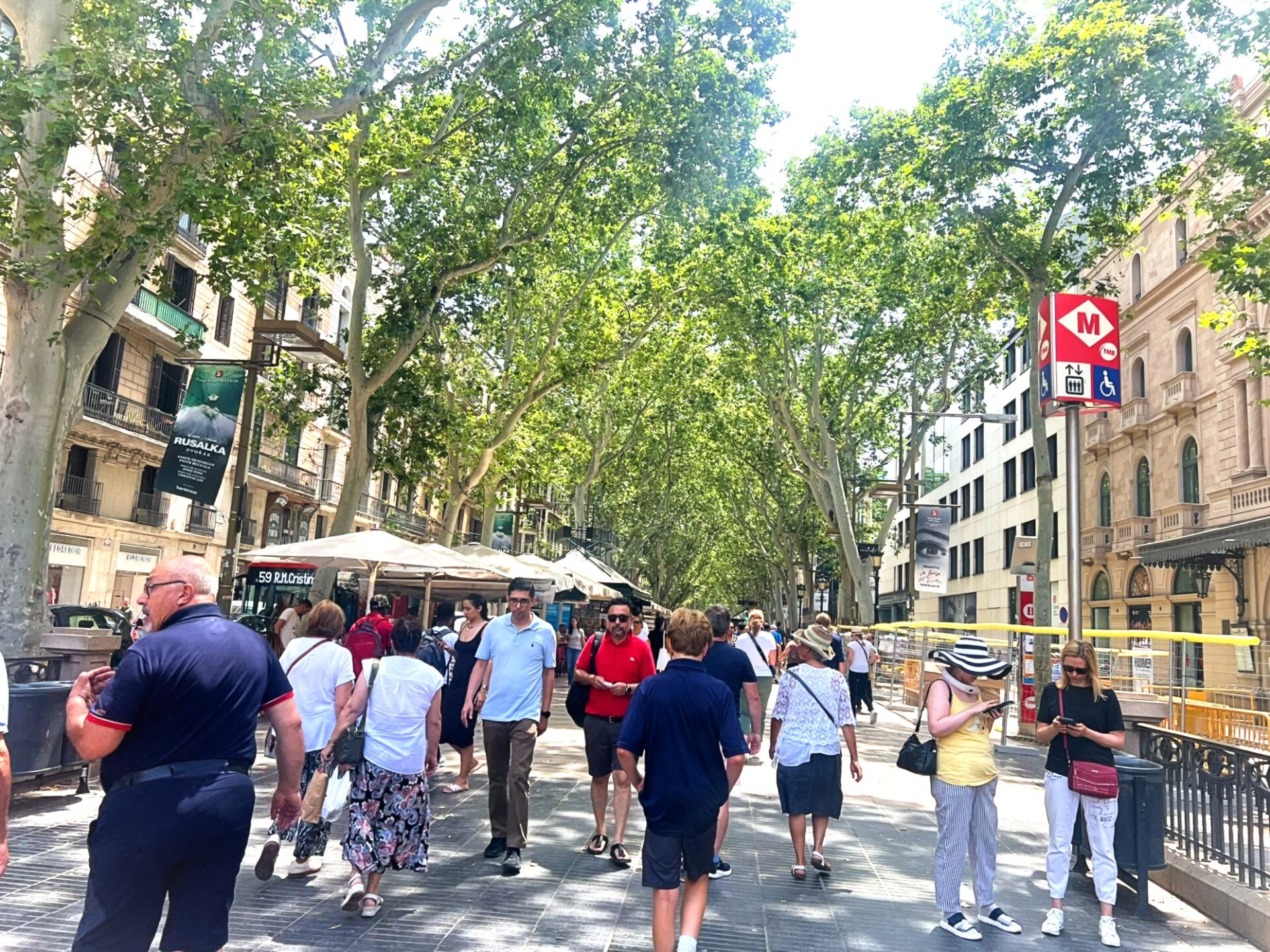 Las ramblas Barcelona