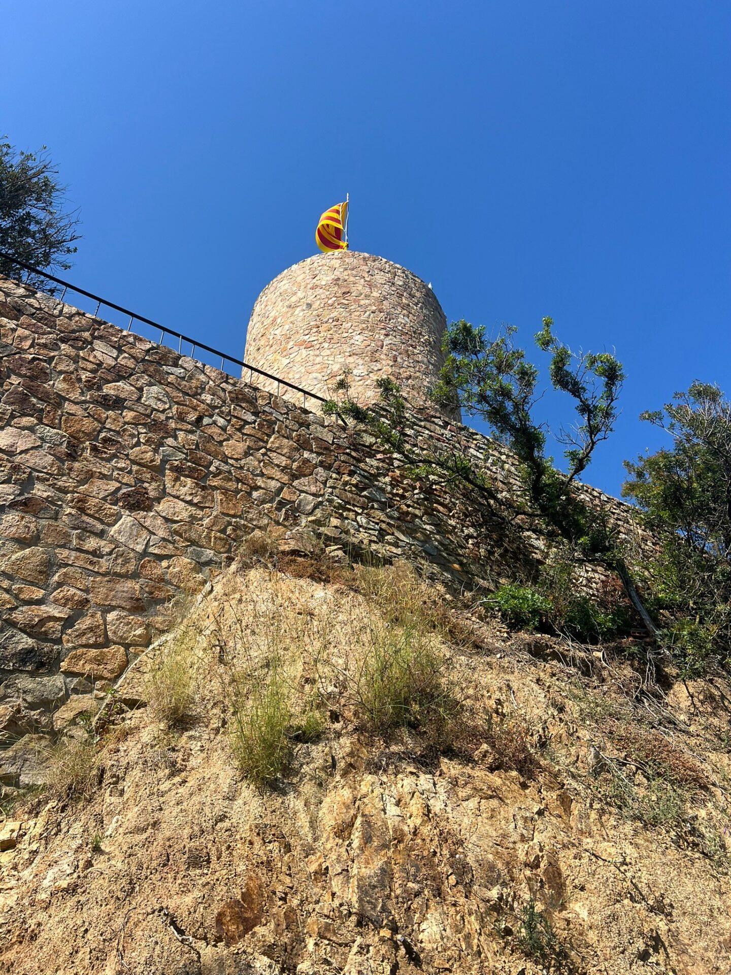 Tower in Lloret de Mar Spain
