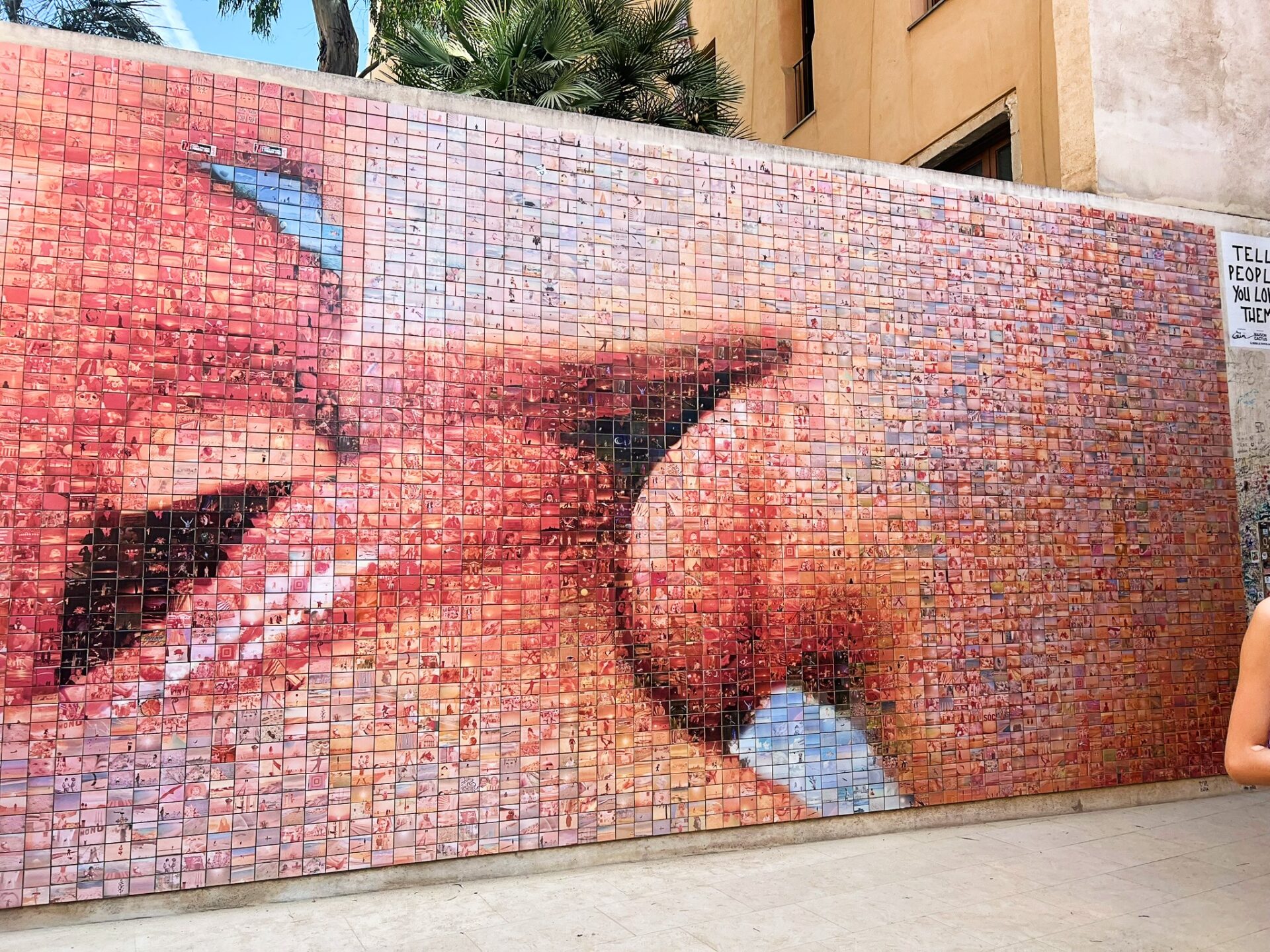 famous mural Barcelona