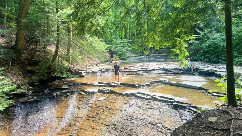 bridal veil falls OH